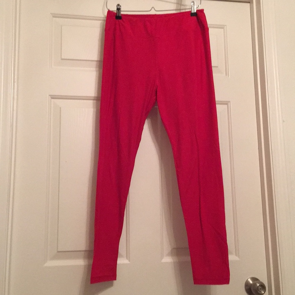 Red Leggings